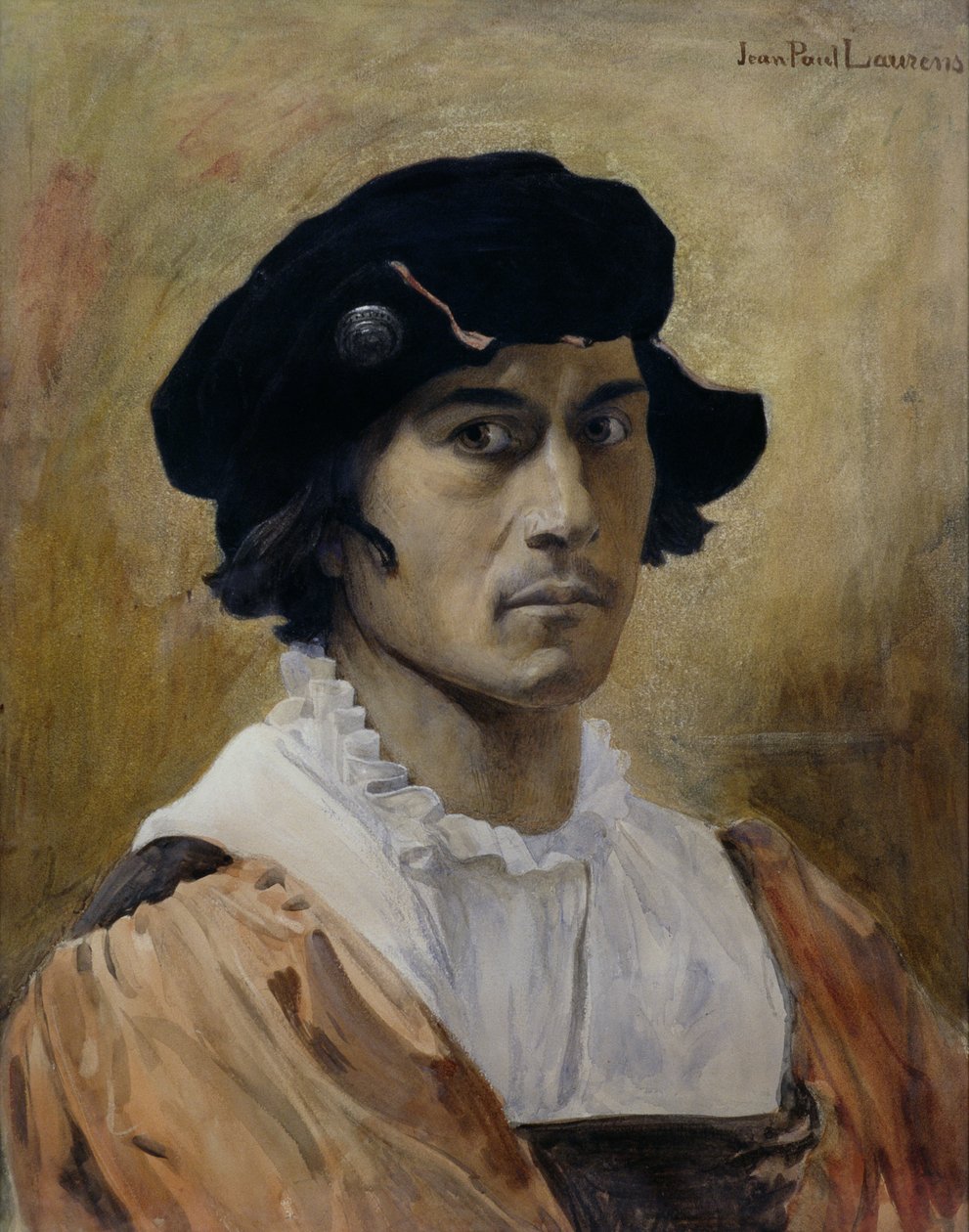 O florentino (óleo) de Jean Paul Laurens