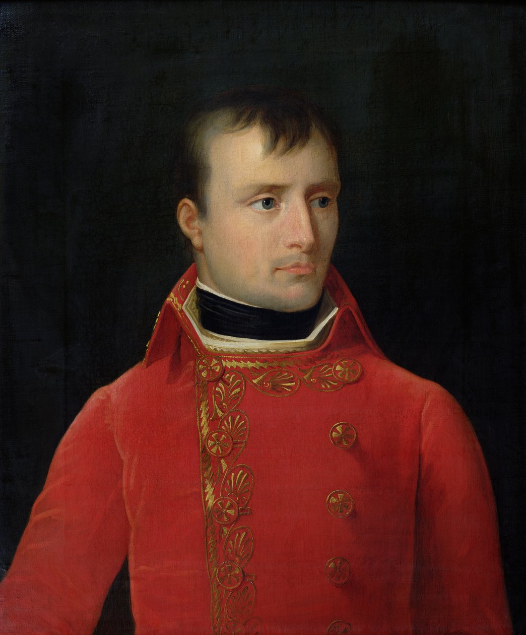 Retrato de Napoleão Bonaparte (1769-1821) de Jean Pierre Franque