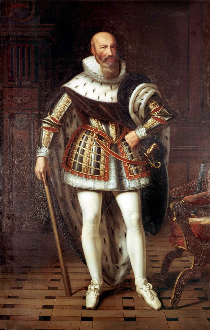 Maximiliano de Bethune, Marquês de Rosny, Duque de Sully em 1600, 1834 de Jean Pierre Norblin de La Gourdaine