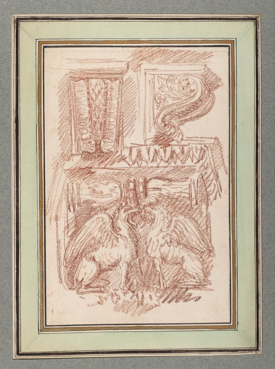 Desenhos após Ornamento e Arquitetura de Jean Robert Ango