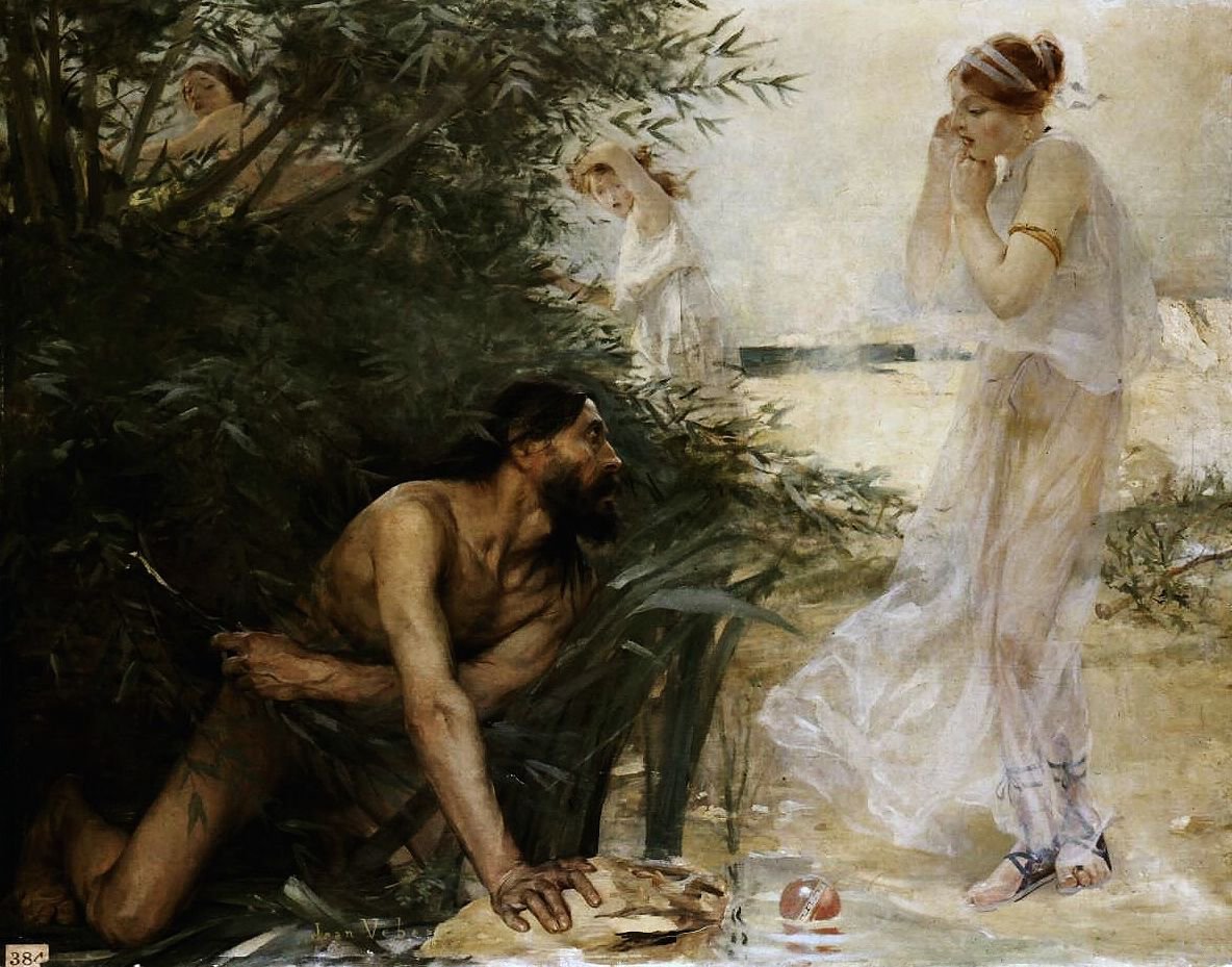 Ulysses e Nausicaan de Jean Veber