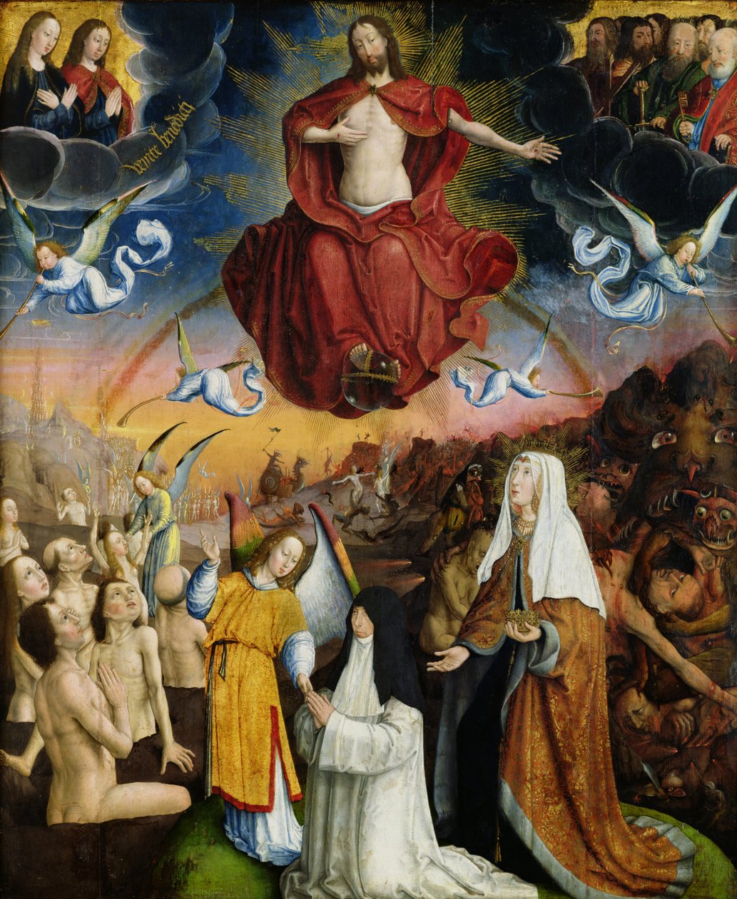 O último julgamento de Jean the Elder Bellegambe