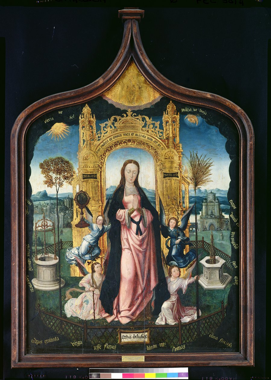 A Virgem das Litanias ou, A Imaculada Conceição de Jean the Elder Bellegambe
