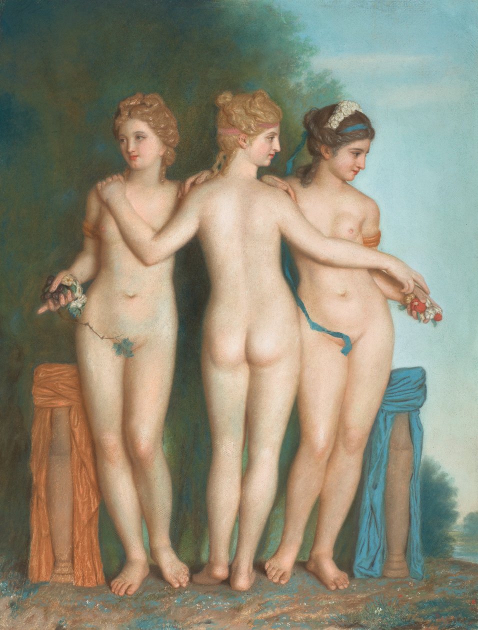 As três graças de Jean Étienne Liotard