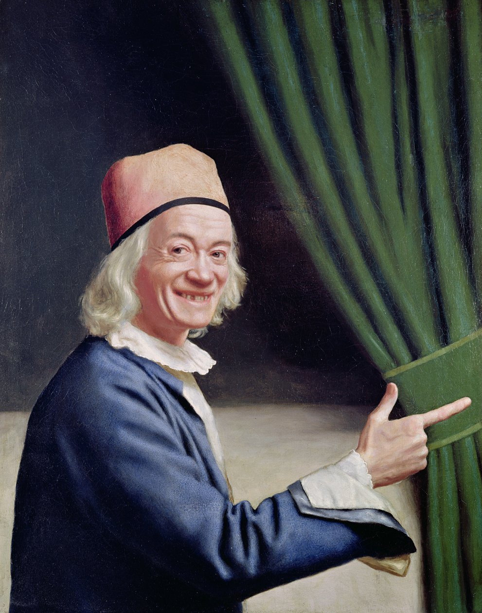 Auto-retrato sorrindo, c.1770-73 de Jean Étienne Liotard