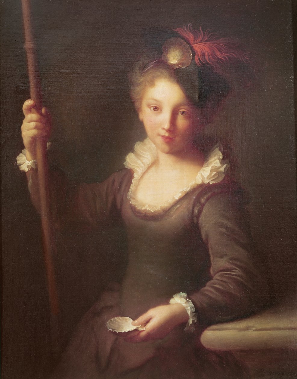 Jovem peregrino de Jean Alexis Grimou