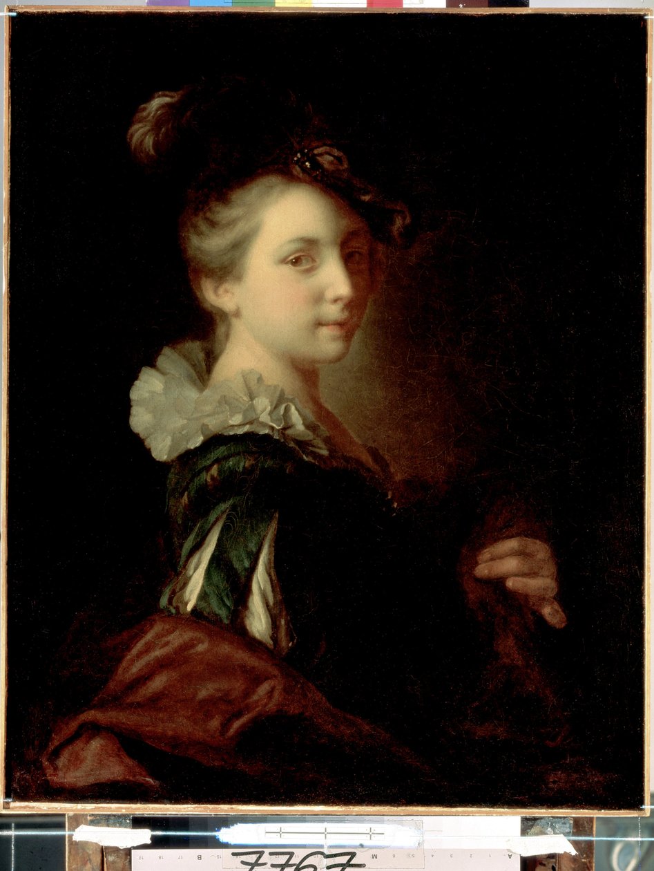 "Pintura de Alexis Grimou (1678-1733) 1730 tamanho aproximado 74x59 cm Museu Hermitage São Petersburgo de Jean Alexis Grimou