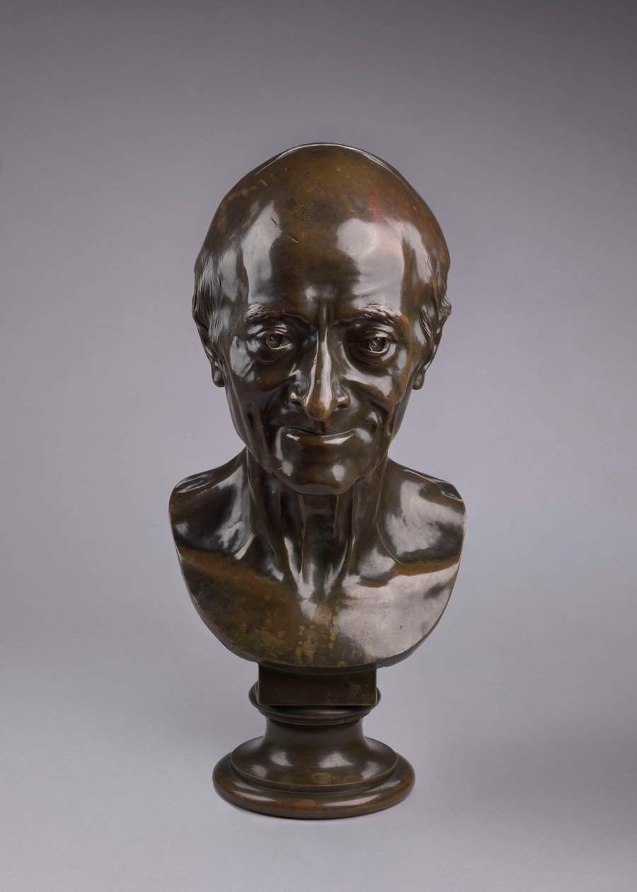 Retrato de Voltaire de Jean-Antoine Houdon