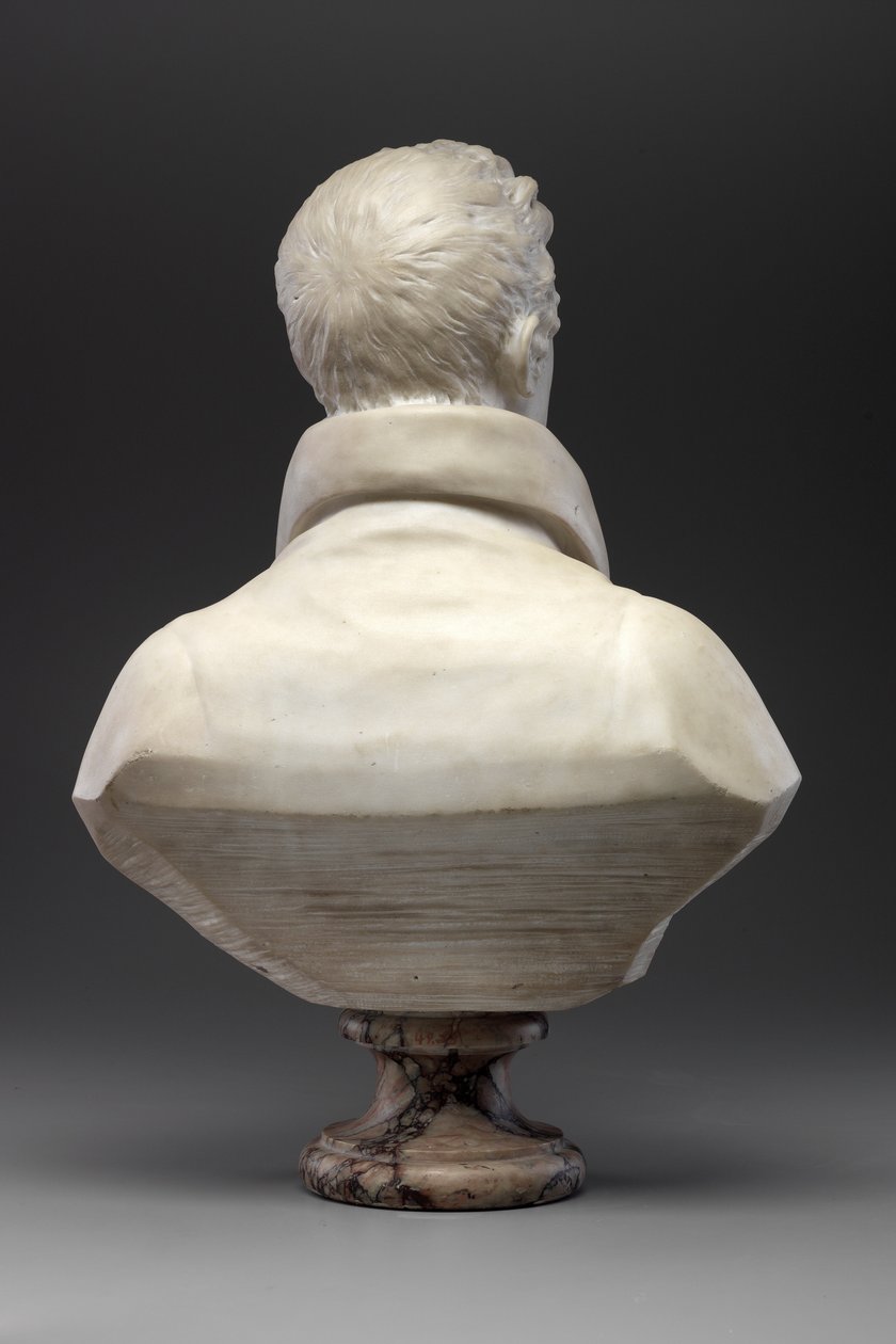 Robert Fulton, c.1804 (mármore) (ver também 140329 e 345578) de Jean Antoine Houdon