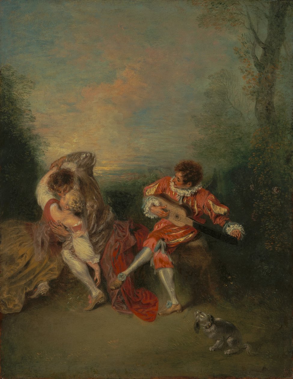 A surpresa de Jean-Antoine Watteau