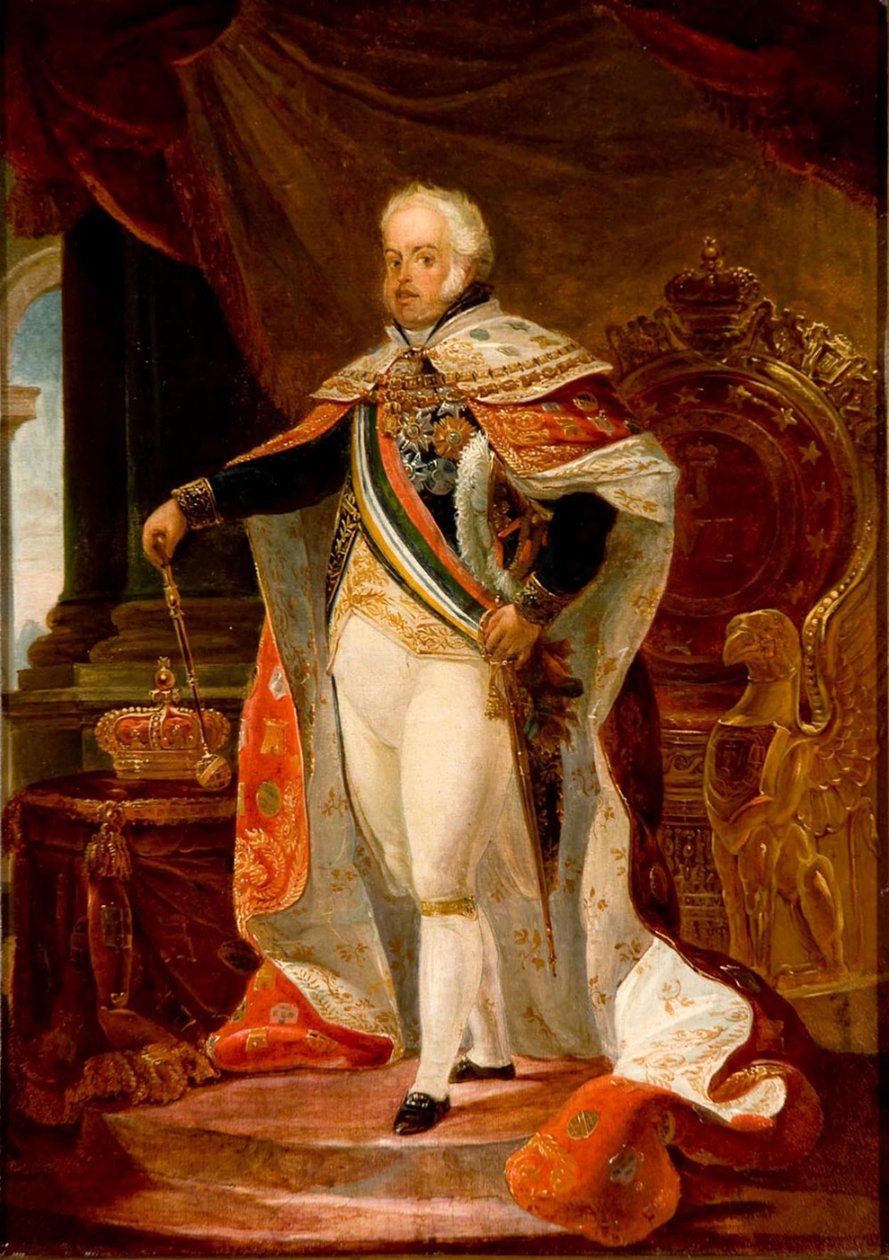Retrato de João VI de Portugal de Jean Baptiste Debret