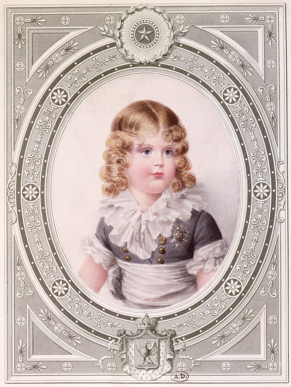 Retrato do rei de Roma, Napoleão II (1811-32) c.1815 de Jean Baptiste Isabey