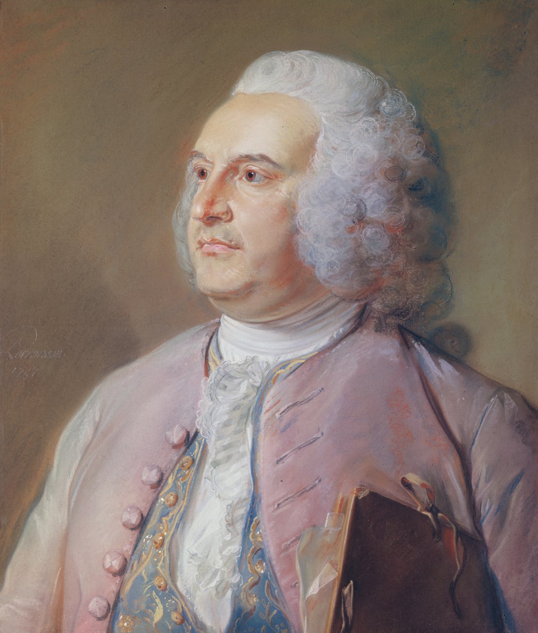 Jean-Michel Chevotet (pastel) de Jean Baptiste Perronneau