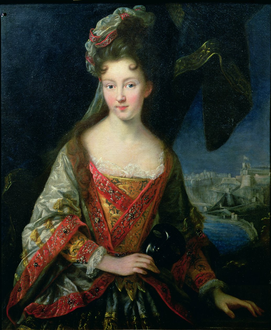 Retrato de Louise-Hippolyte (1687-1731), Princesa de Mônaco de Jean Baptiste van Loo