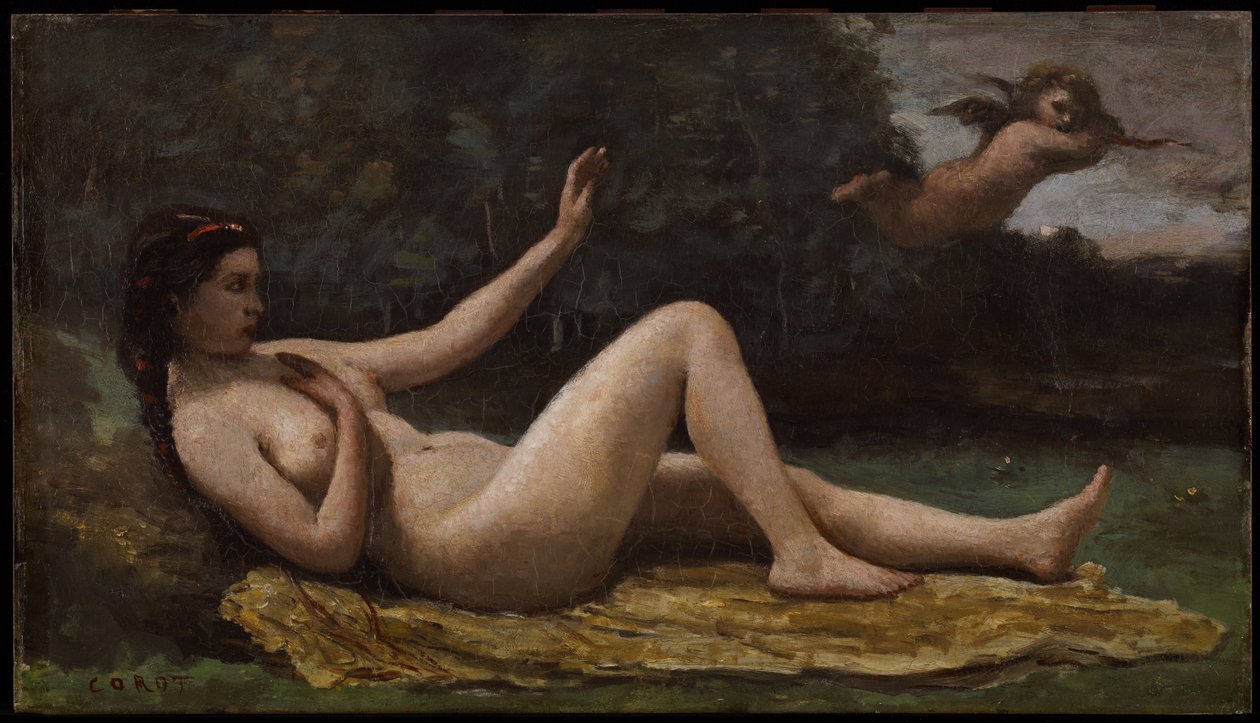 Evocação do Amor de Jean-Baptiste-Camille Corot