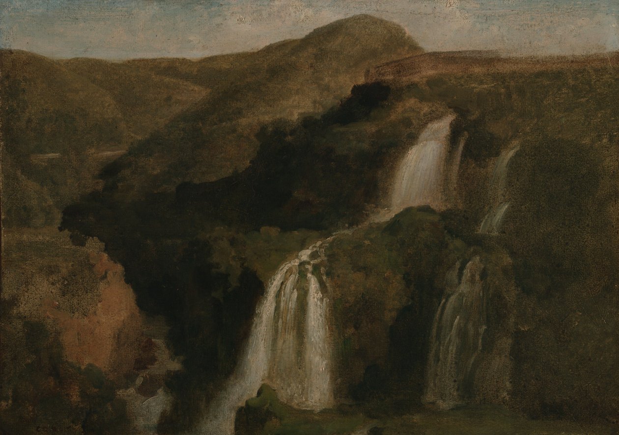 Cascatas de Tivoli de Jean-Baptiste-Camille Corot