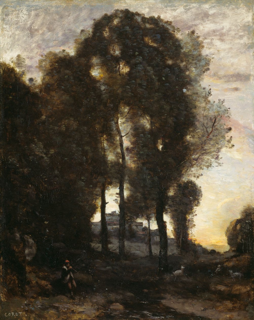 Lembrança de Itália de Jean-Baptiste-Camille Corot