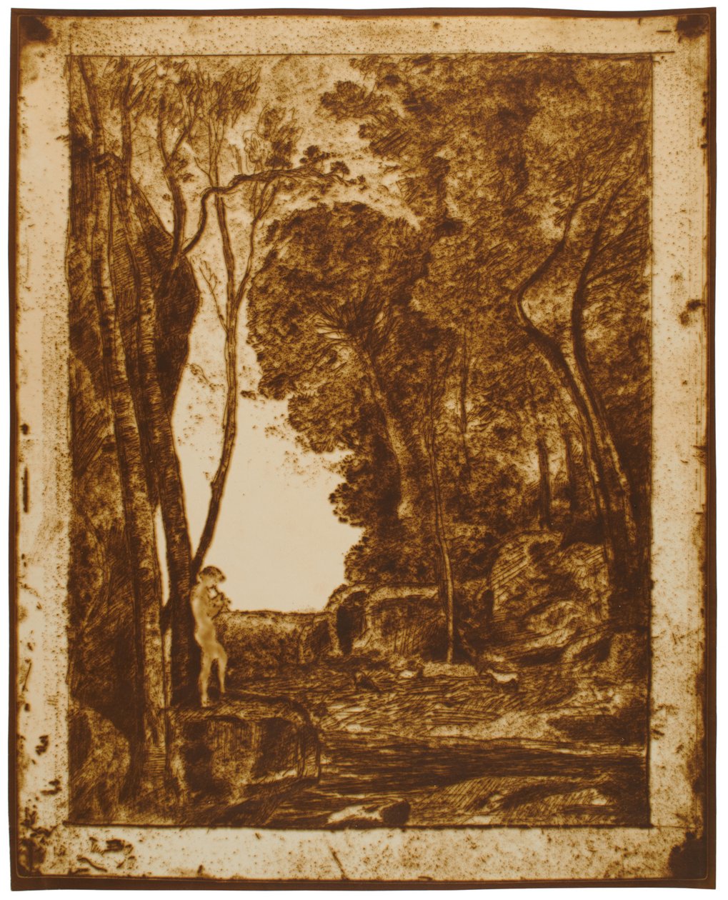 Der kleine Schäfer, 1. Platte de Jean-Baptiste-Camille Corot