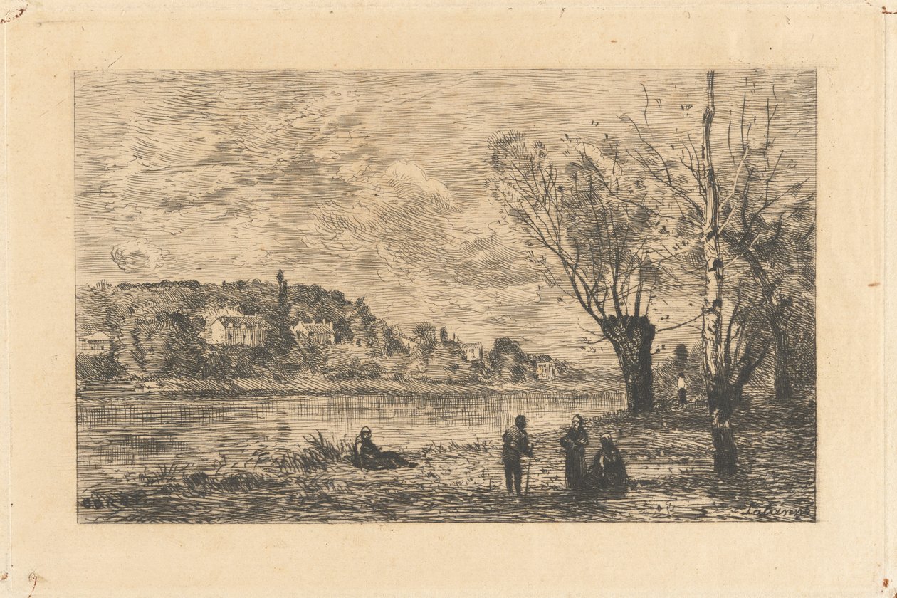 Cidade de Avray de Jean-Baptiste-Camille Corot