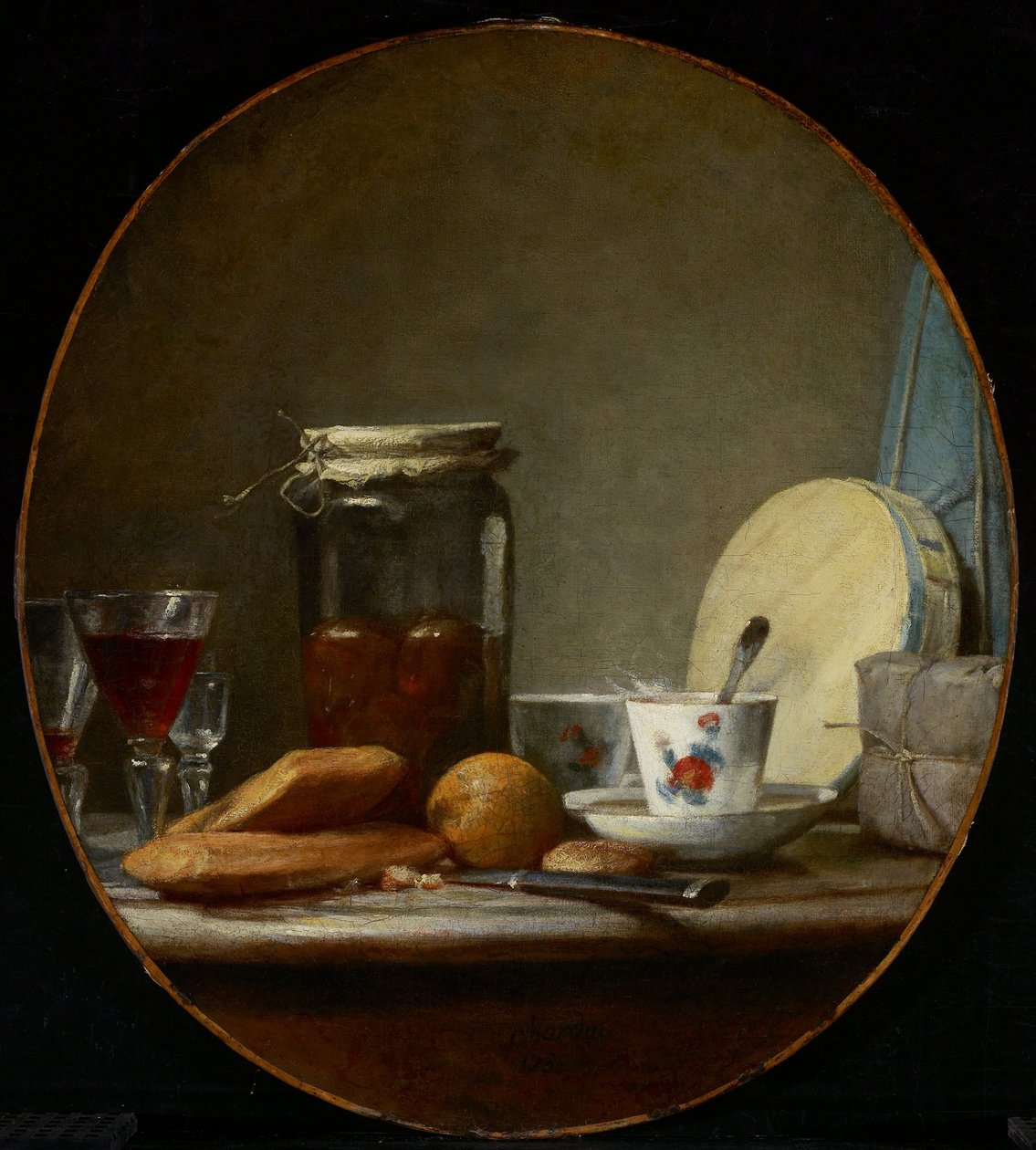 Pote de damasco de Jean Baptiste Simeon Chardin
