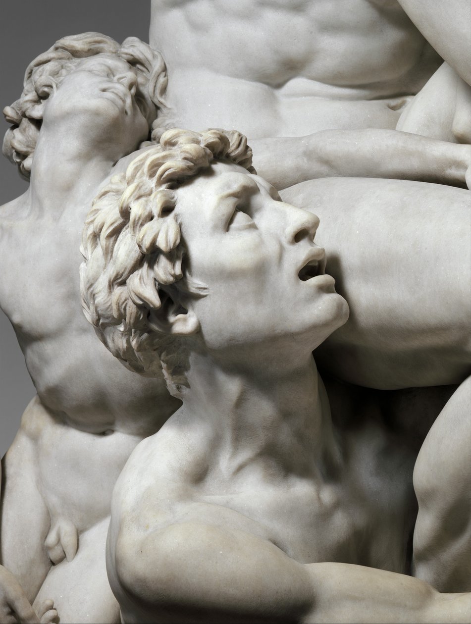 Detalhe de Ugolino e seus filhos de Jean Baptiste Carpeaux