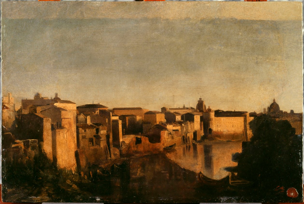 O Tibre em Roma de Jean-Baptiste Carpeaux