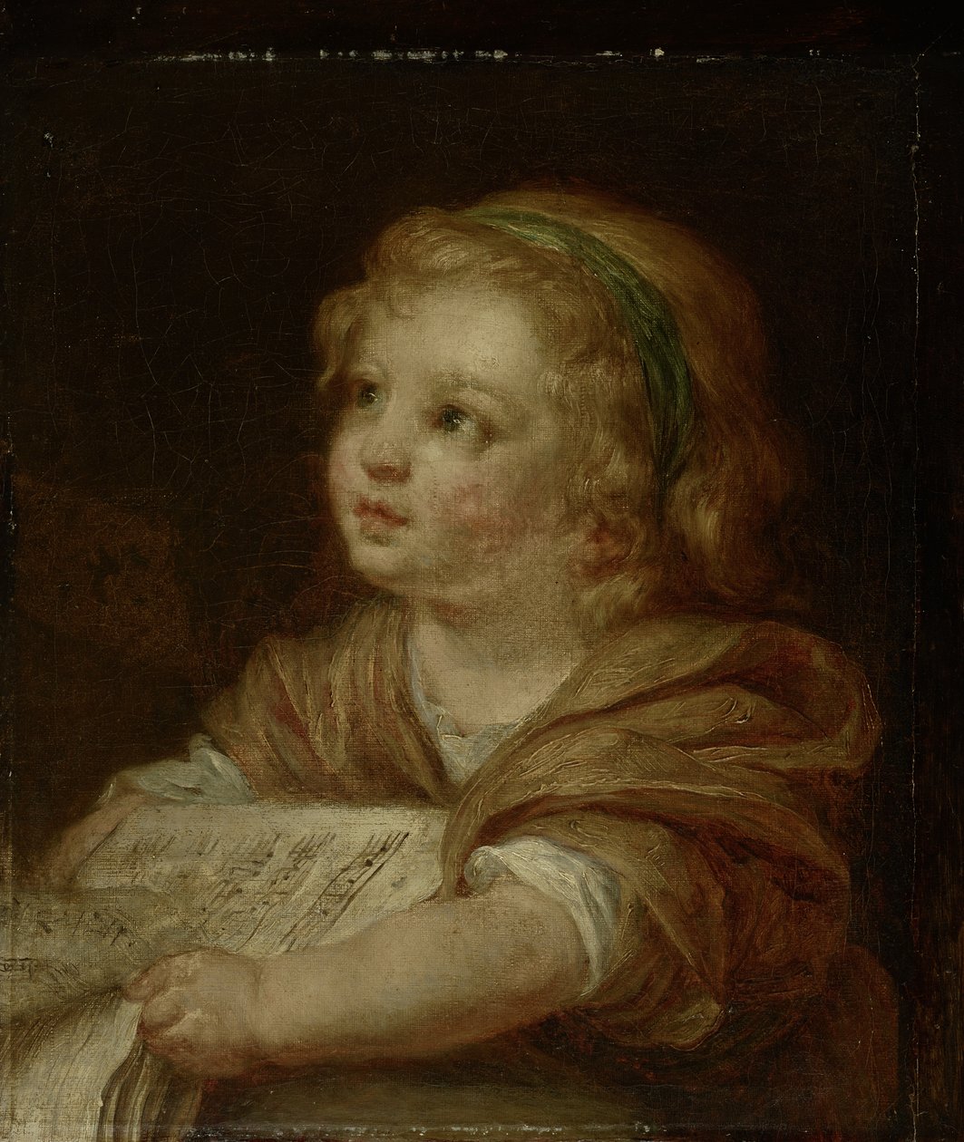 Rapariga com livro de música de Jean-Baptiste Greuze