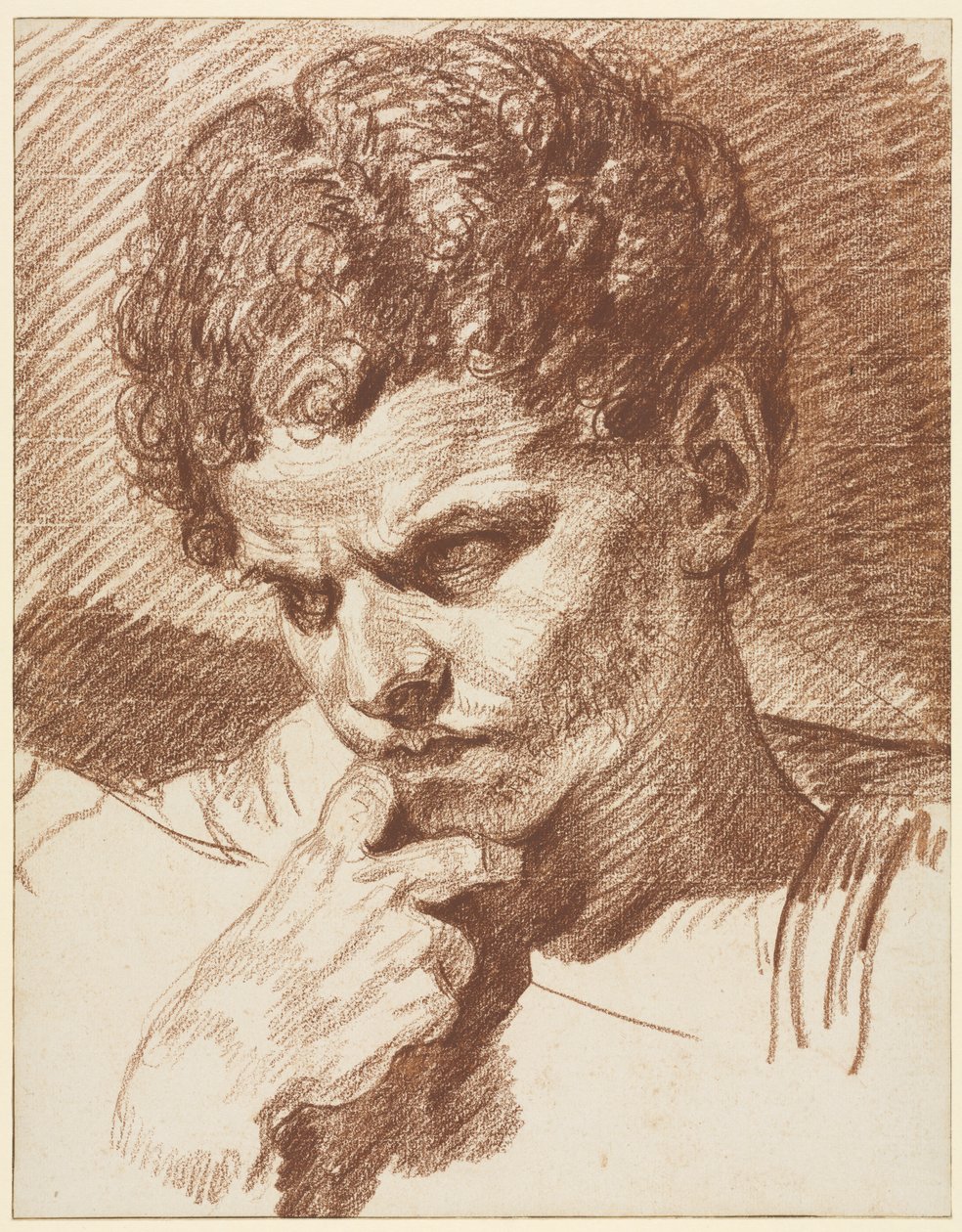 Chefe de Caracala de Jean-Baptiste Greuze