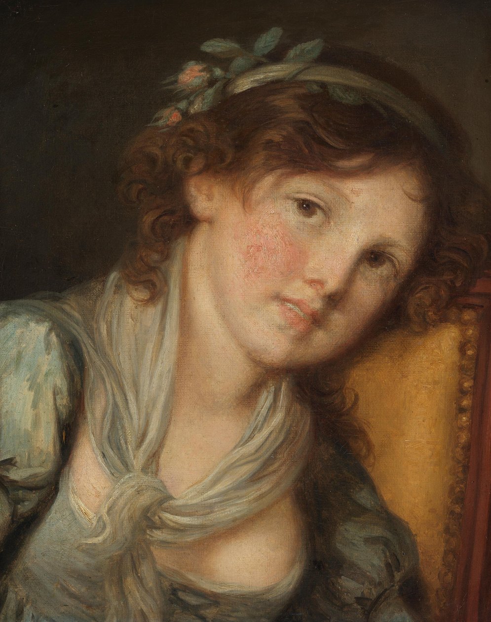 Jovem rapariga de Jean-Baptiste Greuze