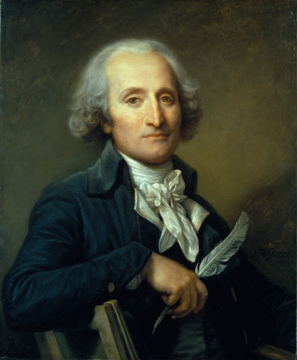 Retrato de Jean Tupinier de Jean-Baptiste Greuze