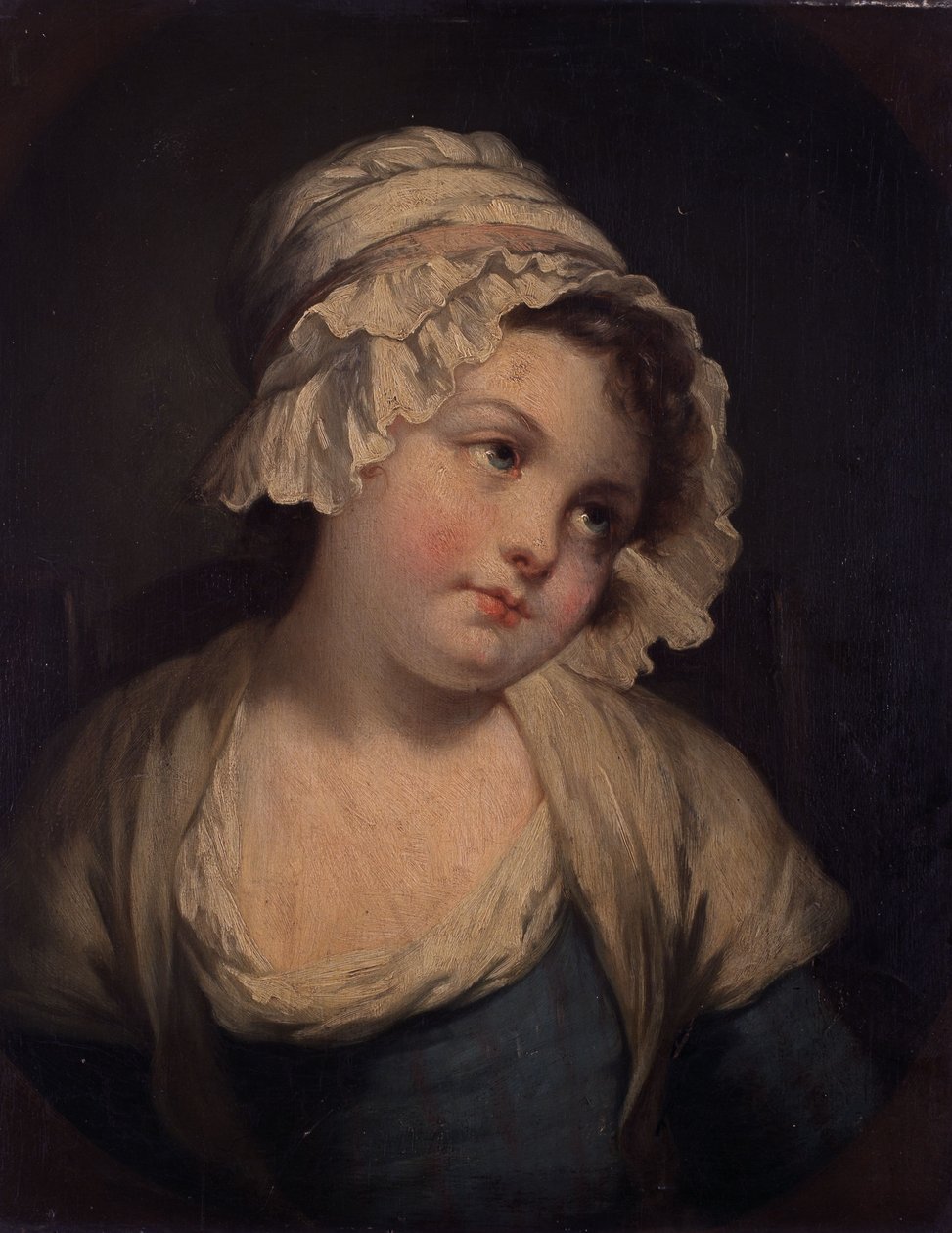 Retrato de uma menina de Jean-Baptiste Greuze