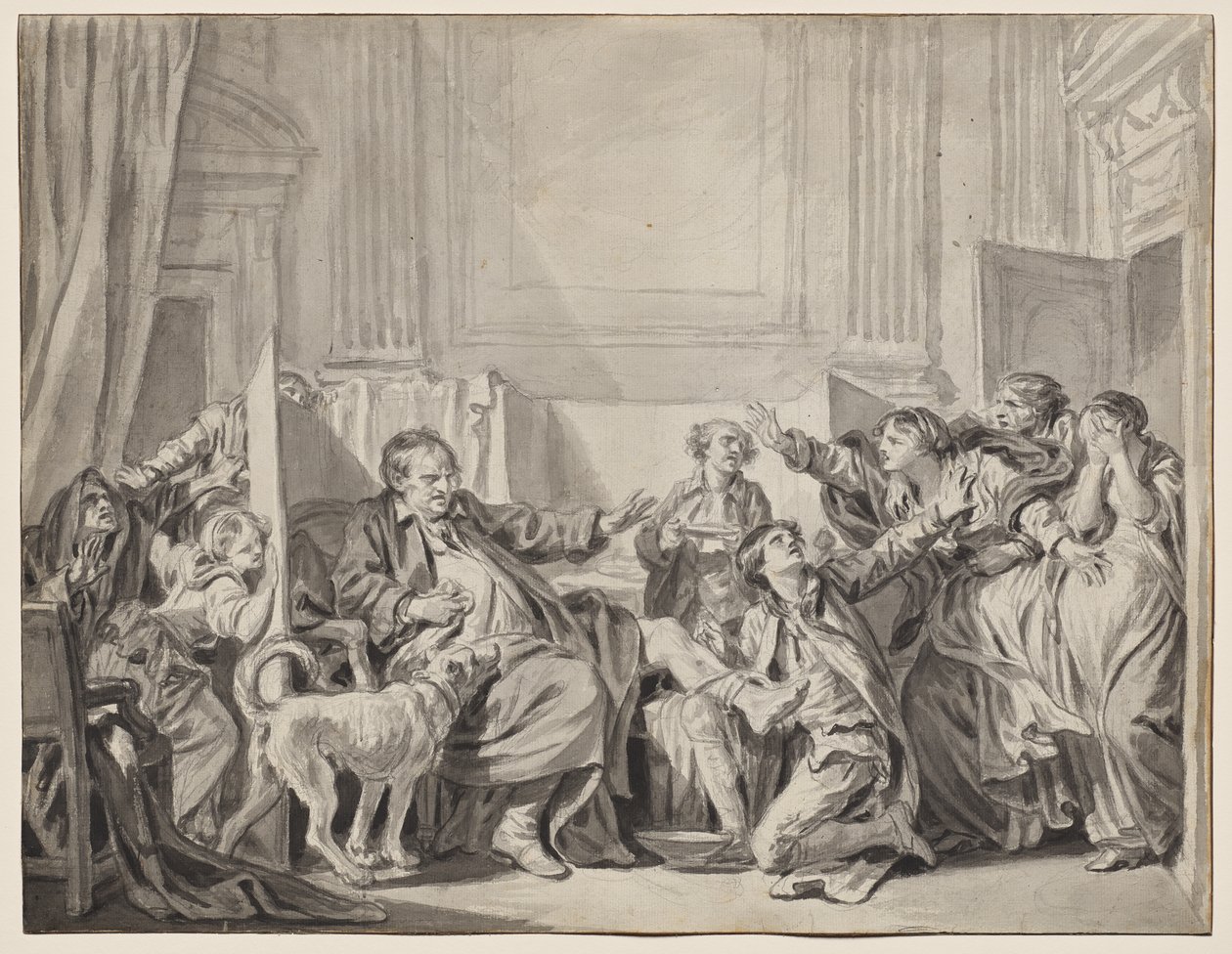 A Filha Culpada e Arrependida de Jean-Baptiste Greuze