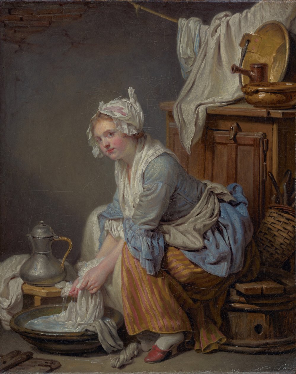 A lavadeira de Jean-Baptiste Greuze