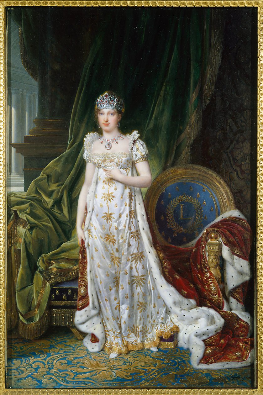 Imperatriz Marie Louise de Jean-Baptiste Isabey