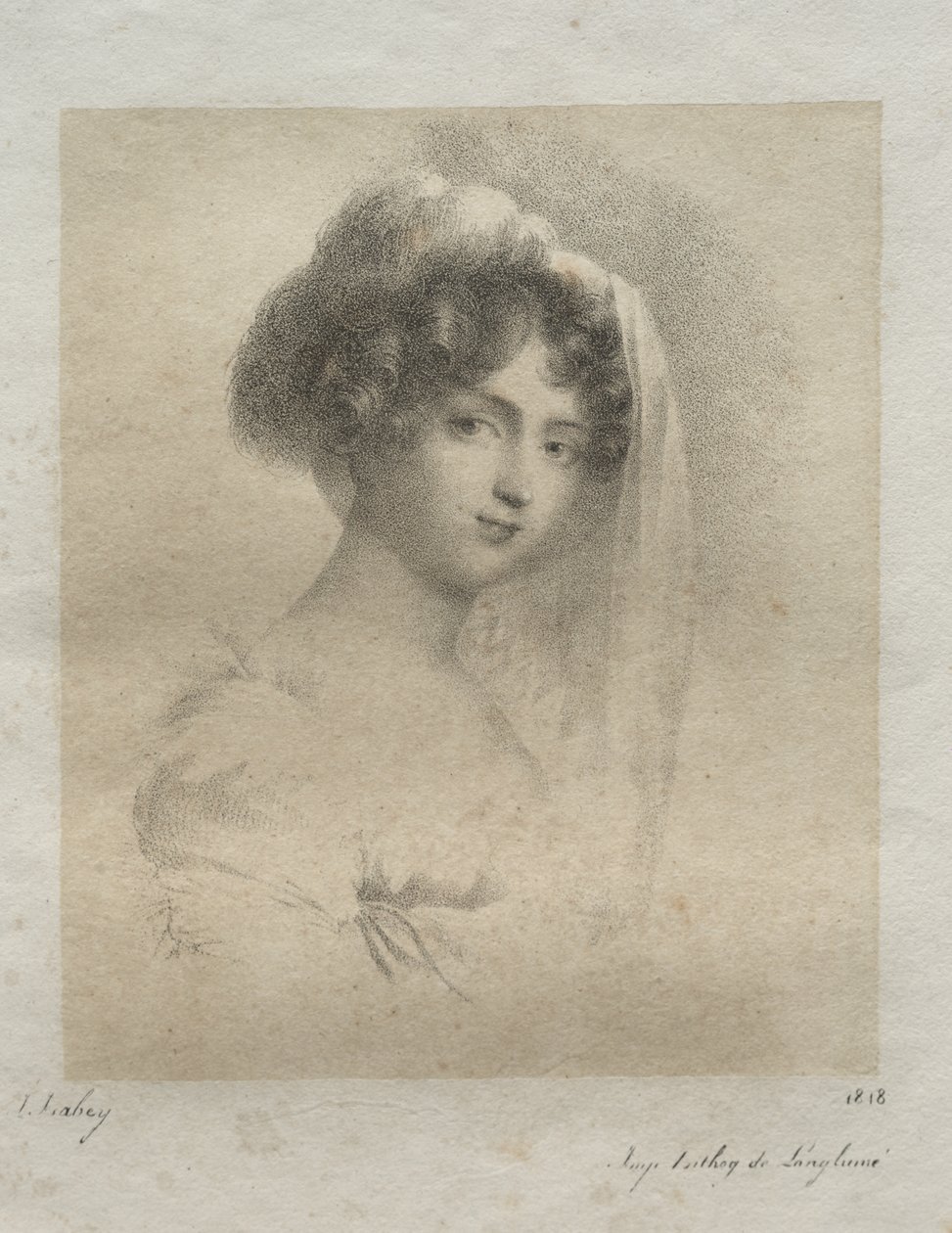 Sra. Horácio Vernet de Jean-Baptiste Isabey