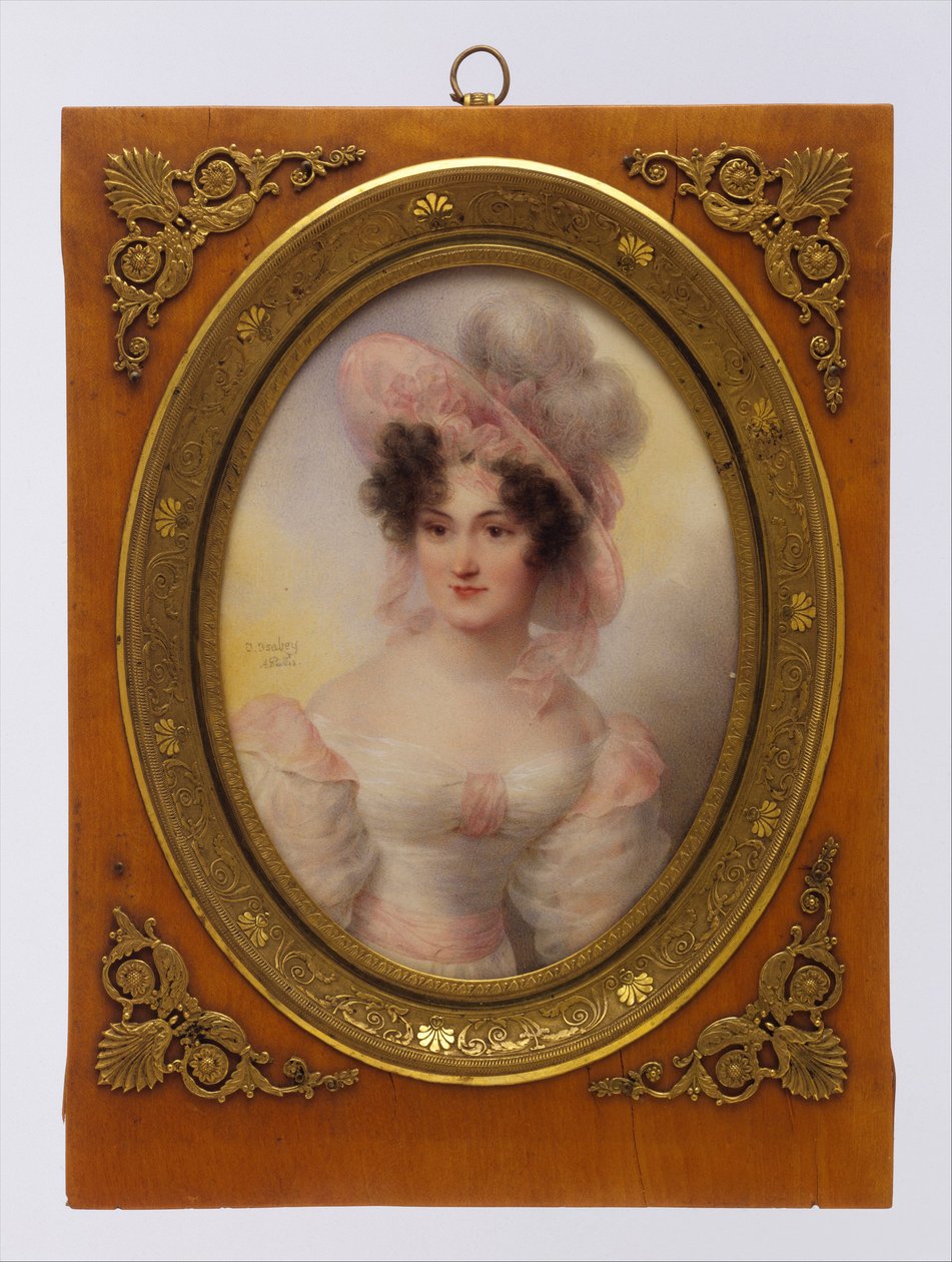 Senhora Rufus Prime (Augusta Temple Palmer, 1807-1840) de Jean-Baptiste Isabey