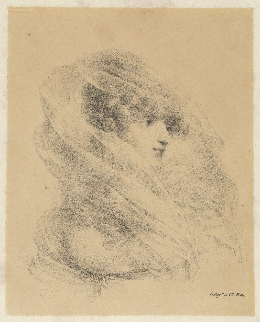 Retrato de Mademoiselle Ledieu de Jean-Baptiste Isabey