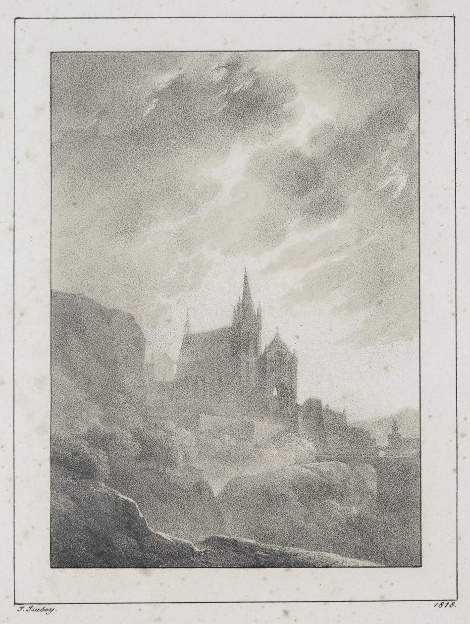 A Catedral de Jean-Baptiste Isabey