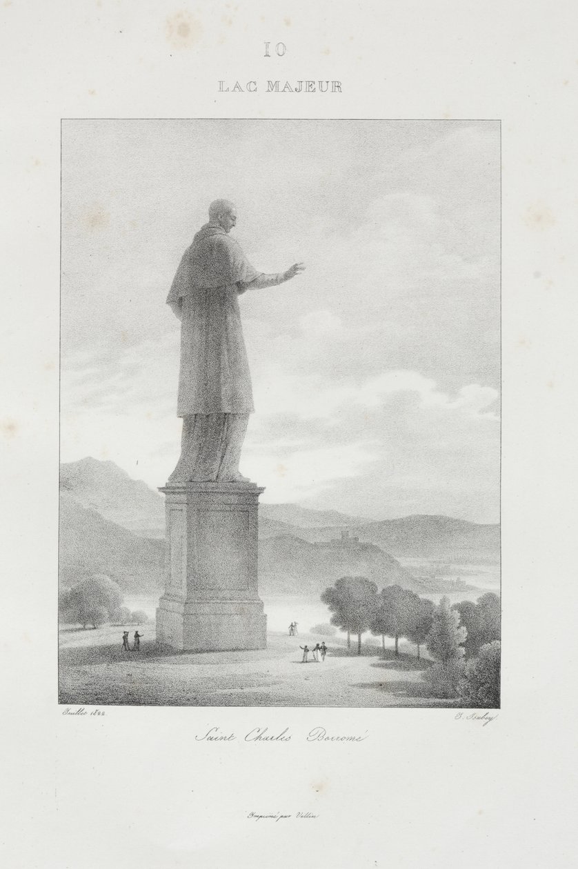 Viagem à Itália em 1822 de Jean-Baptiste Isabey