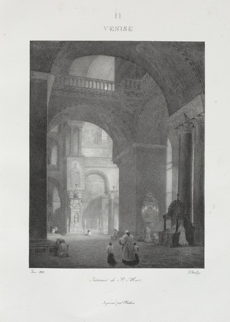 Viagem à Itália em 1822 de Jean-Baptiste Isabey