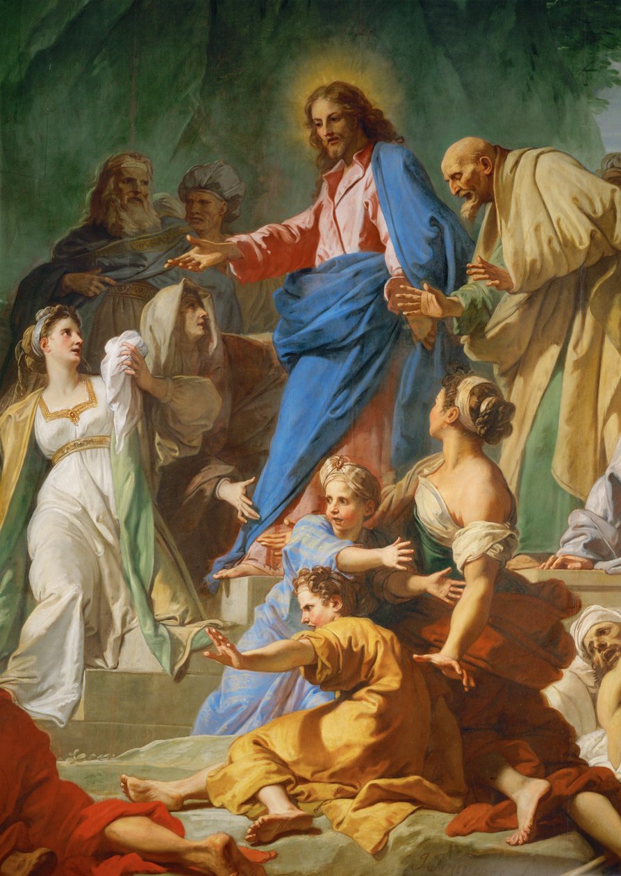 La resurrection de Lazare - a ressurreição de Lázaro ... de Jean Baptiste Jouvenet