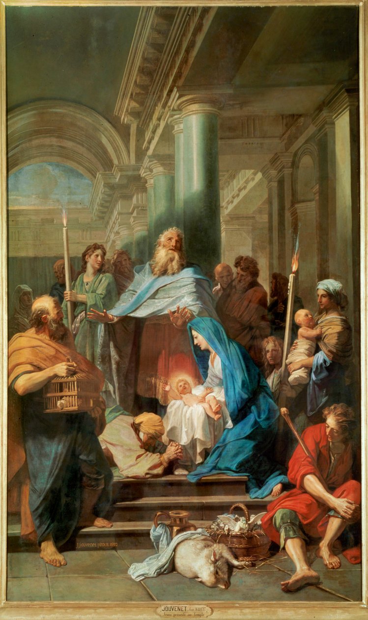 A apresentação de Jesus (pintura sobre tela) de Jean-Baptiste Jouvenet