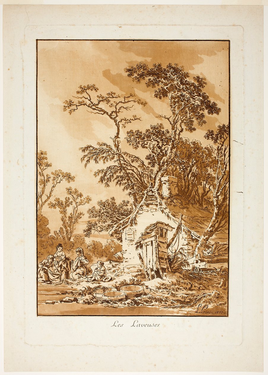 As Lavadeiras de Jean-Baptiste Le Prince