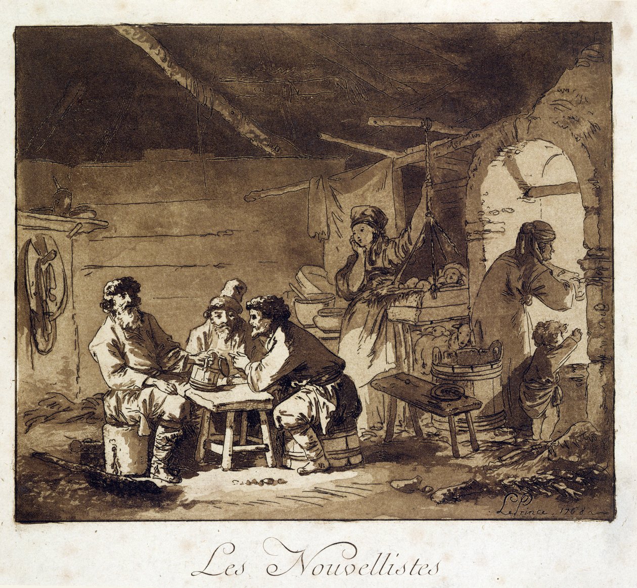 The Nouvellistes de Jean Baptiste Le Prince