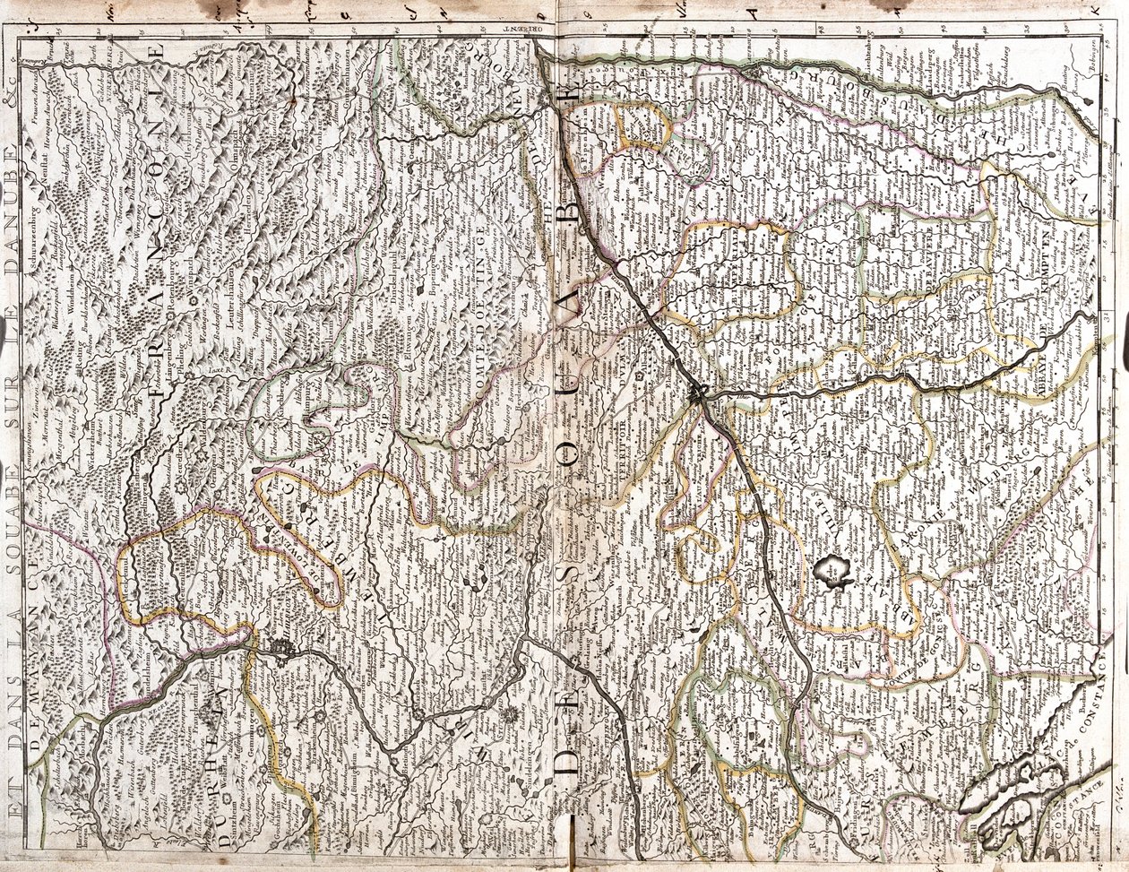 Baden-Württemberg, Baviera, Alemanha de Jean Baptiste Nolin