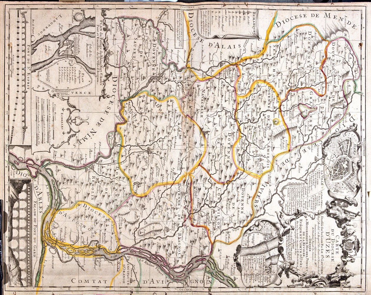 Languedoc-Roussillon, França de Jean Baptiste Nolin