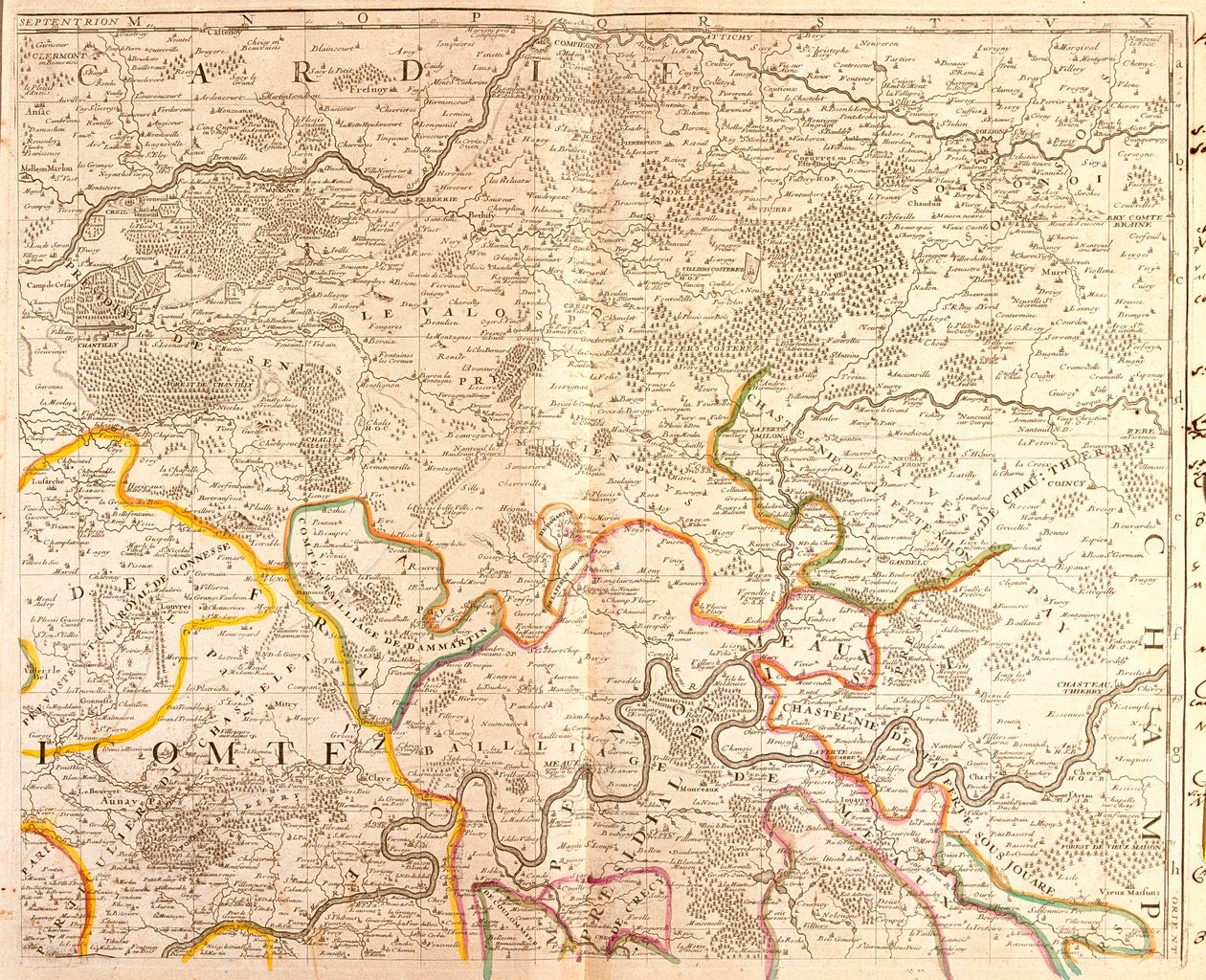 Picardia, Île-de-France, França de Jean Baptiste Nolin