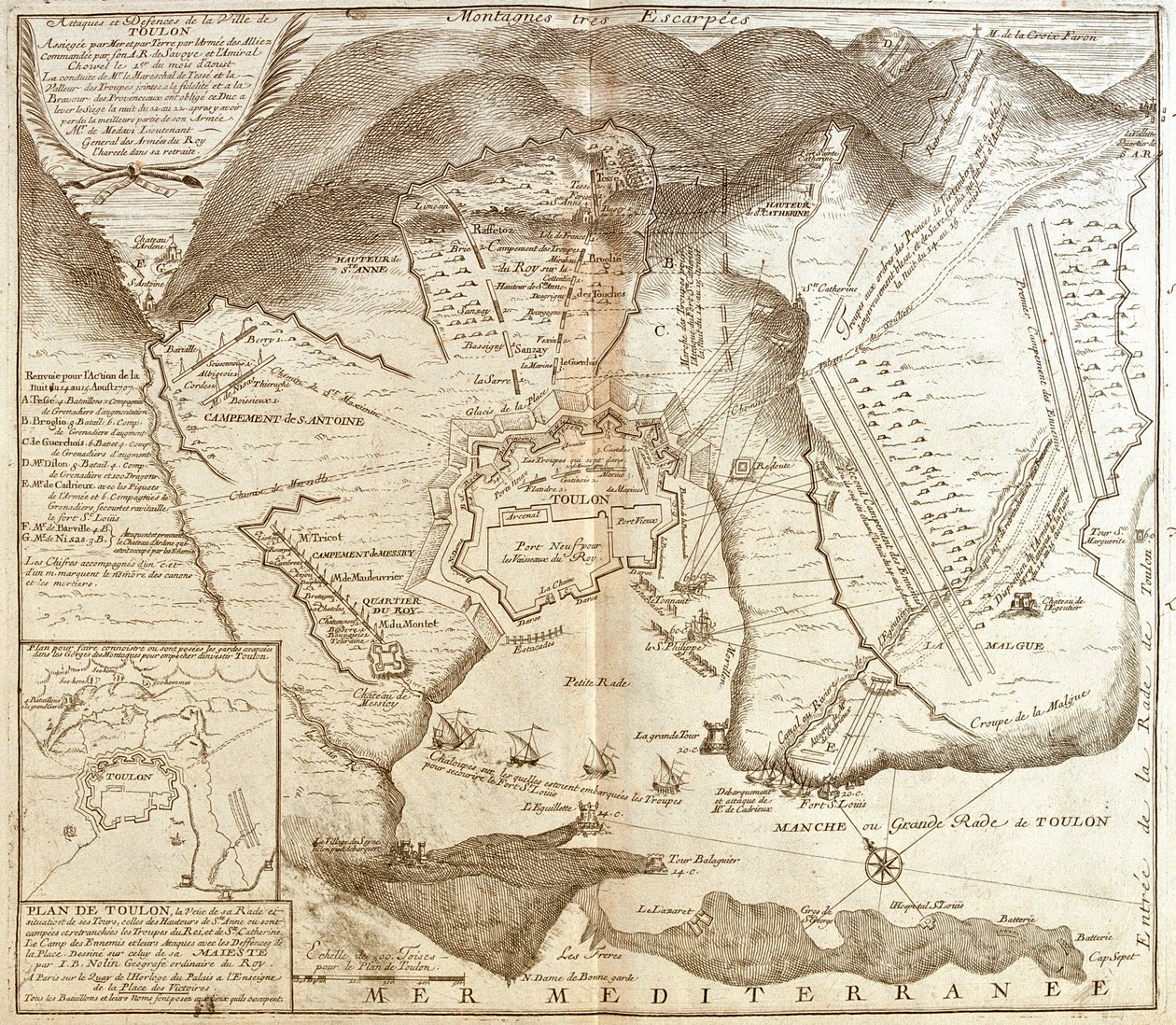 Toulon, França de Jean Baptiste Nolin