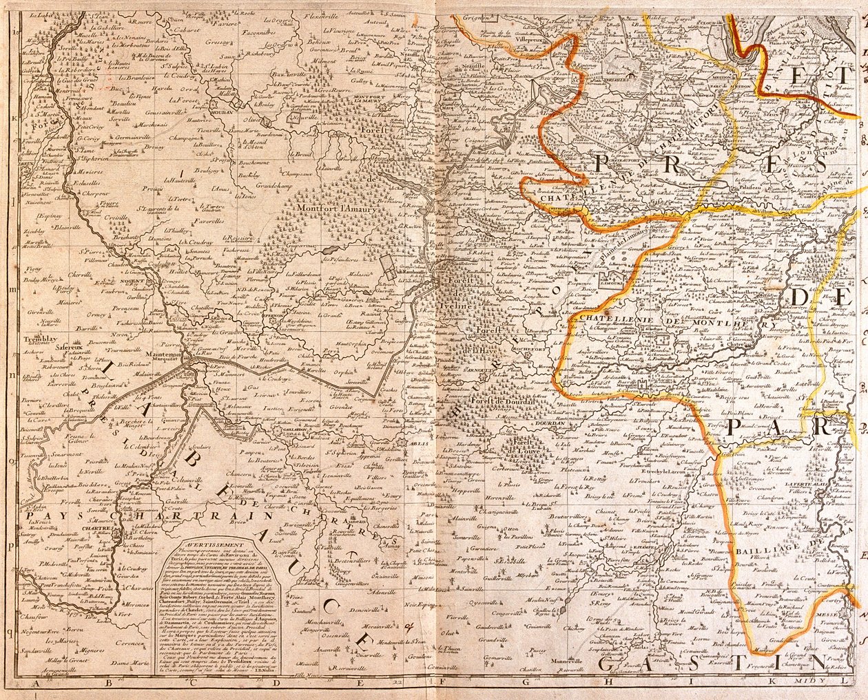 Île-de-France, Centro, França de Jean Baptiste Nolin