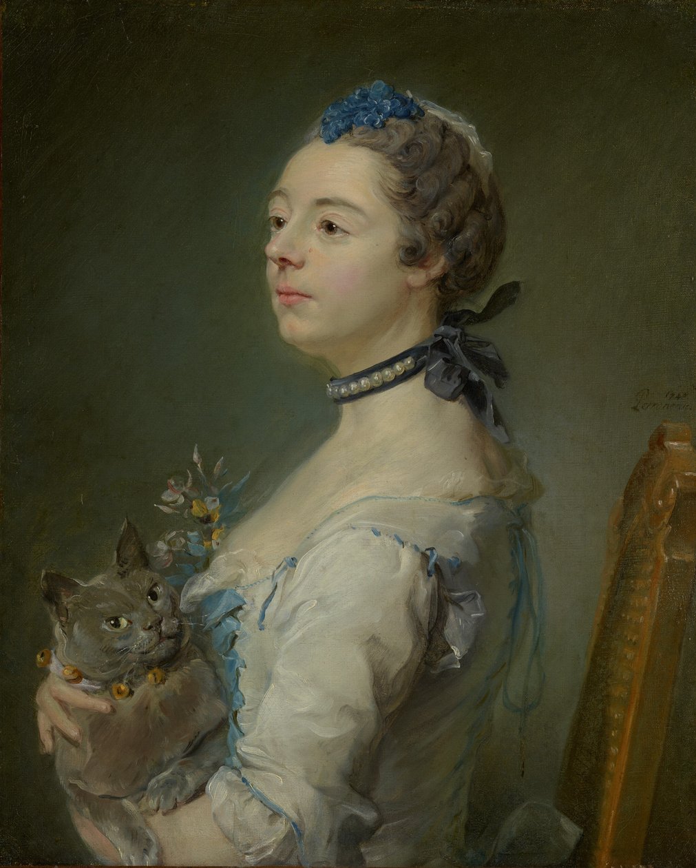 Magdaleine Pinceloup de la Grange, née de Parseval de Jean Baptiste Perronneau
